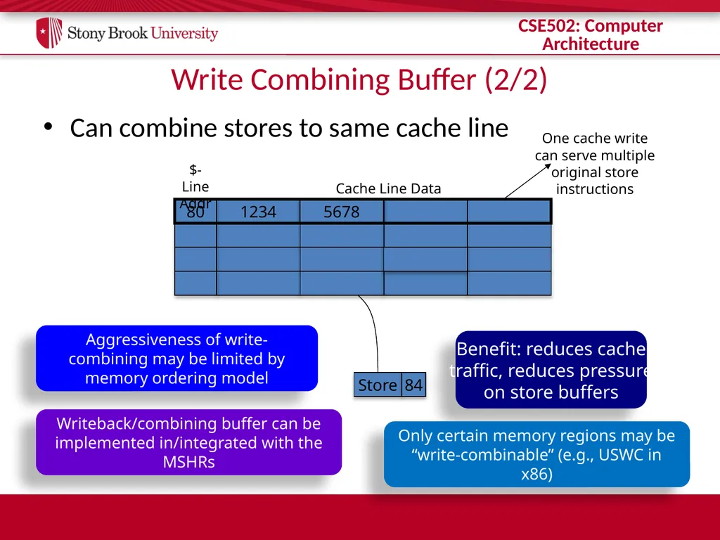 CSE 502: Computer Architecture Instruction Commit - slide 24 of 26