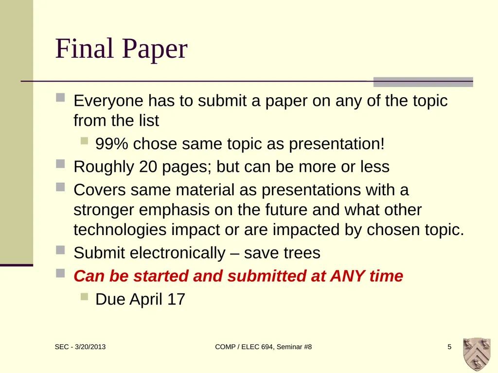 ELEC 694 COMP 694 HTML 5 Scott Cutler - slide 5 of 10