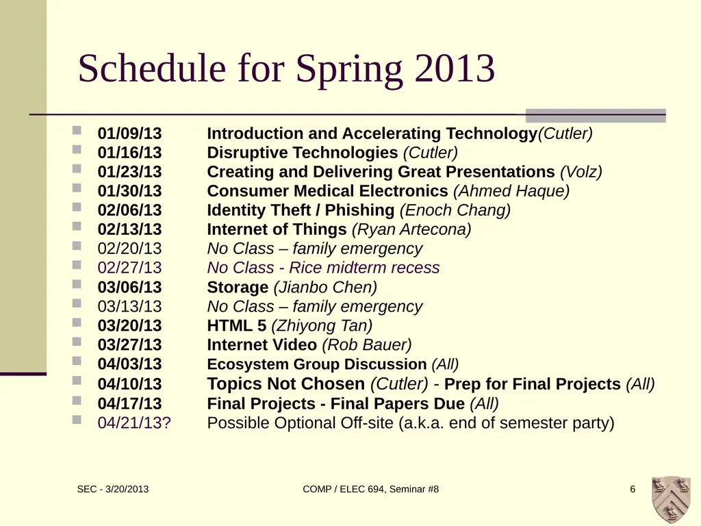 ELEC 694 COMP 694 HTML 5 Scott Cutler - slide 6 of 10