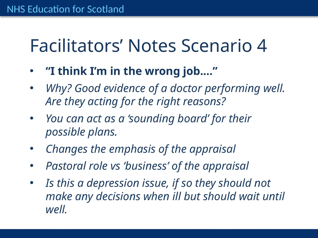 Tricky Appraisals Dr Niall Cameron, National - slide 10 of 22