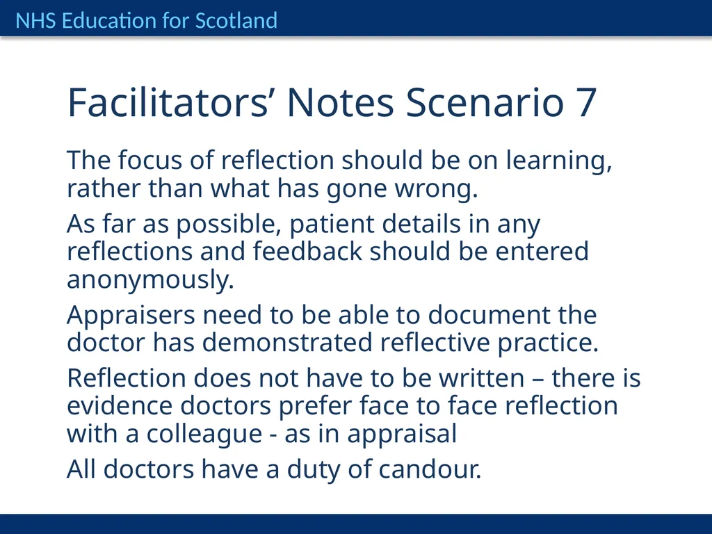 Tricky Appraisals Dr Niall Cameron, National - slide 21 of 22