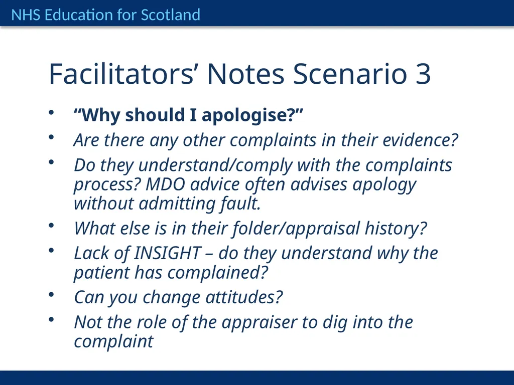 Tricky Appraisals Dr Niall Cameron, National - slide 8 of 22