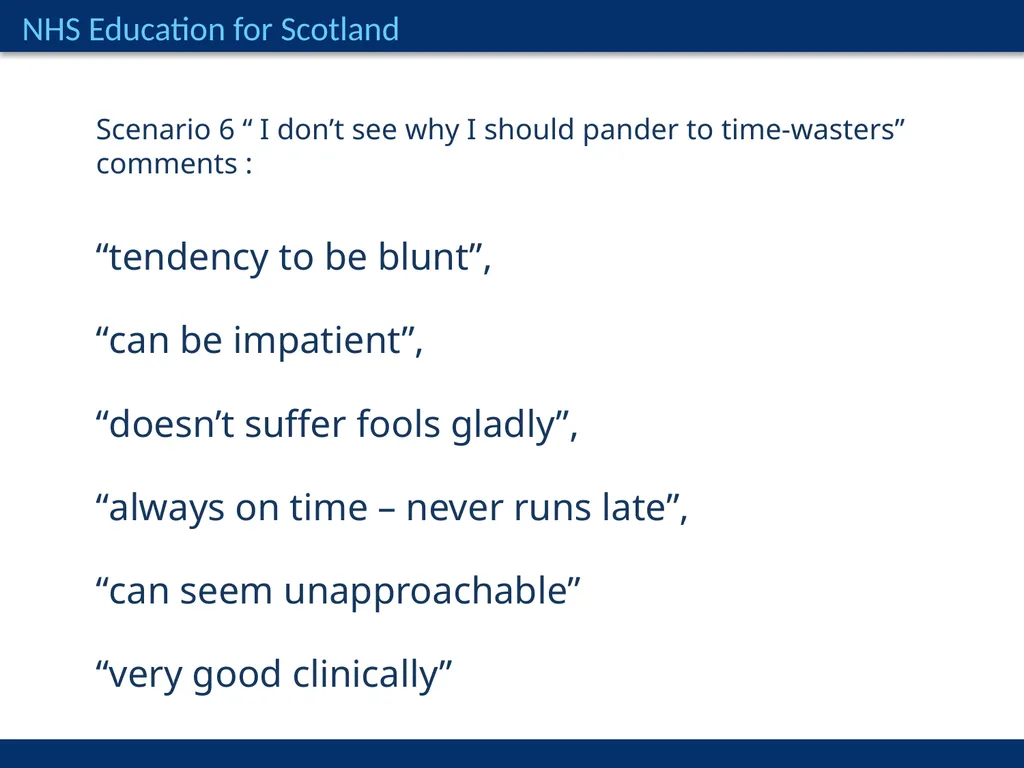 Tricky Appraisals Dr Niall Cameron, National - slide 12 of 22