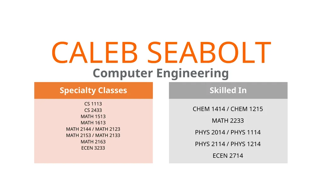 AVERY ACORD Civil Engineering JACK HICKS - slide 5 of 14