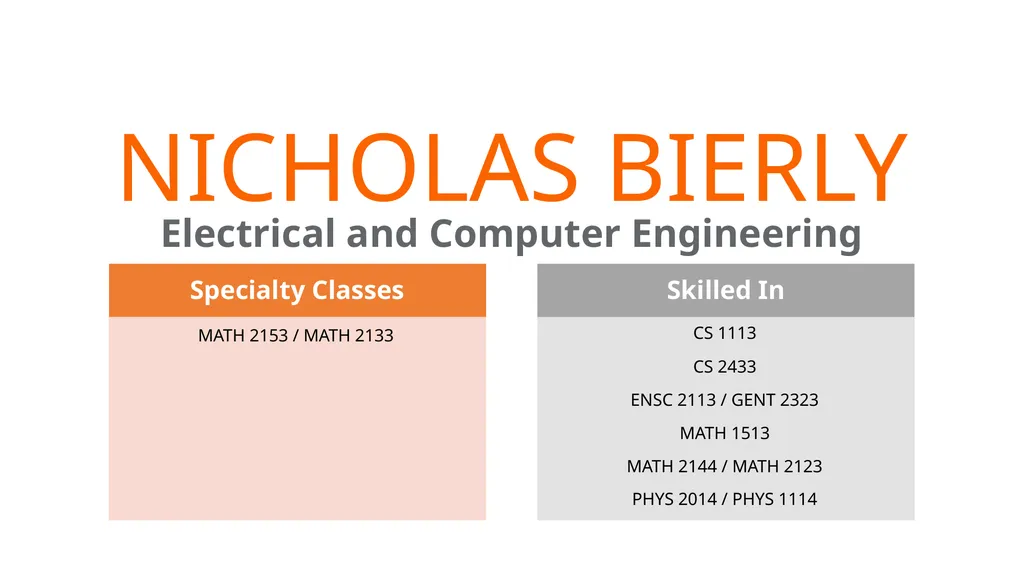 AVERY ACORD Civil Engineering JACK HICKS - slide 3 of 14