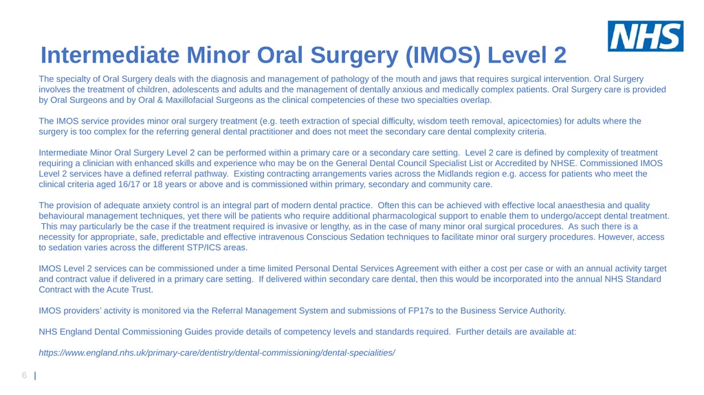 NHS England Midlands Region Dental Strategy - slide 6 of 41