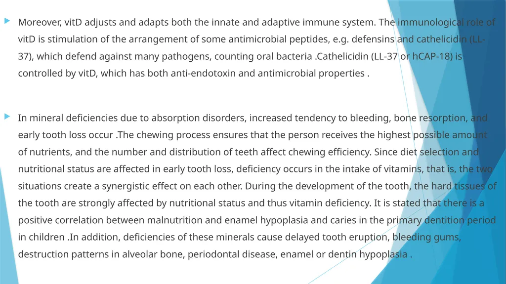 l م.م هبة خزعل vitamin D has been associated with - slide 11 of 14