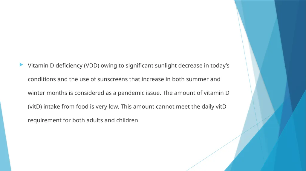 l م.م هبة خزعل vitamin D has been associated with - slide 3 of 14
