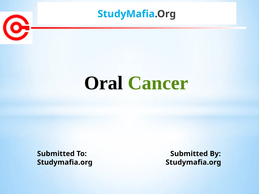 StudyMafia.Org Submitted To: Submitted By: - slide 1 of 19