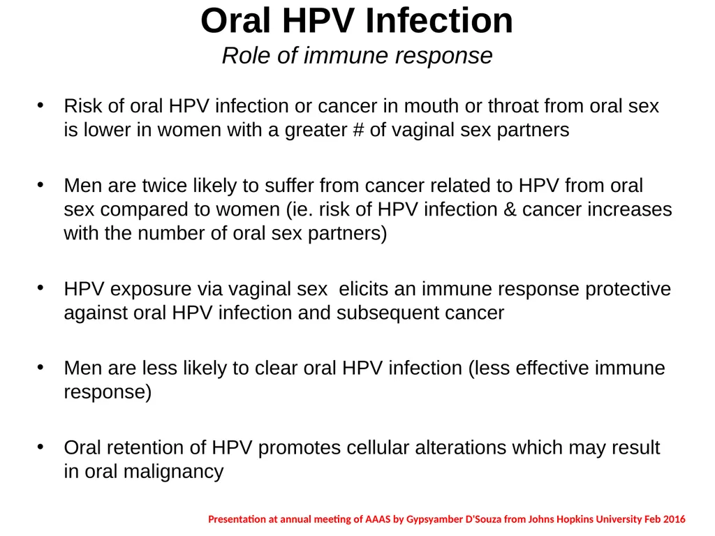 HPV & Oropharyngeal Cancer Mahnaz Fatahzadeh, DMD - slide 12 of 20