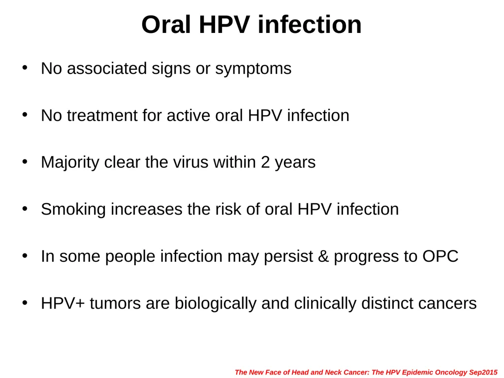 HPV & Oropharyngeal Cancer Mahnaz Fatahzadeh, DMD - slide 7 of 20
