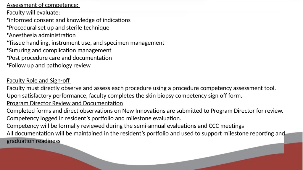 Recommended Practices for Assessing Procedural - slide 16 of 18