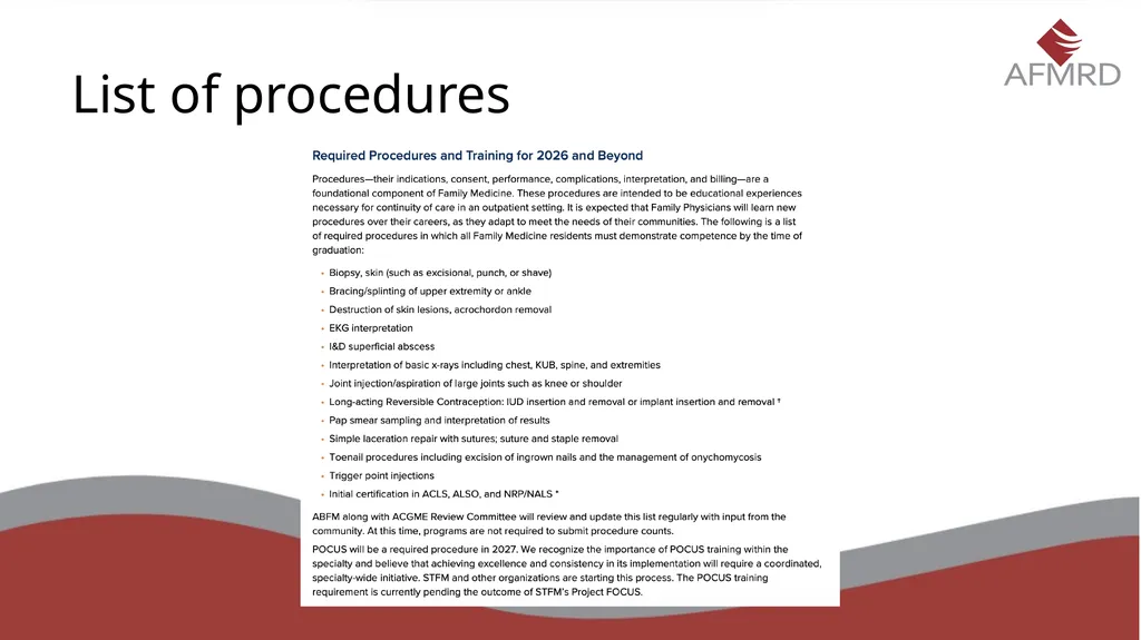 Recommended Practices for Assessing Procedural - slide 3 of 18