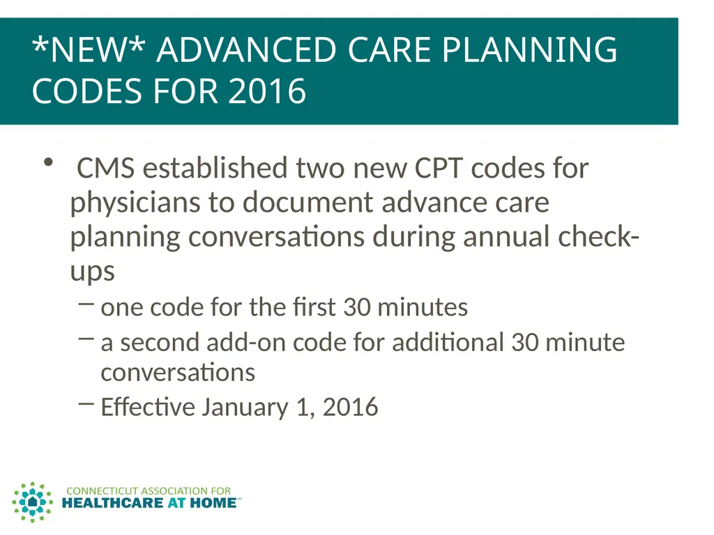 PALLIATIVE CARE & HOSPICE CARE A Comparison to - slide 27 of 35
