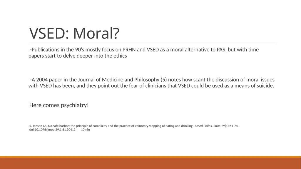 V.S.E.D. Variable Symptoms with Etiology in the - slide 9 of 30