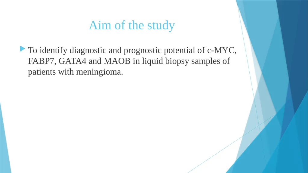 Investigating the role of biomarkers using liquid - slide 7 of 17
