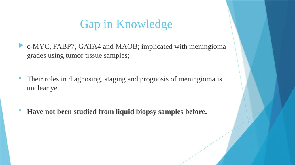 Investigating the role of biomarkers using liquid - slide 6 of 17