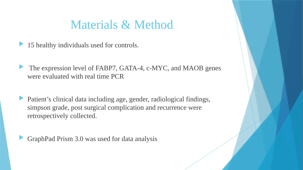 Investigating the role of biomarkers using liquid - slide 9 of 17