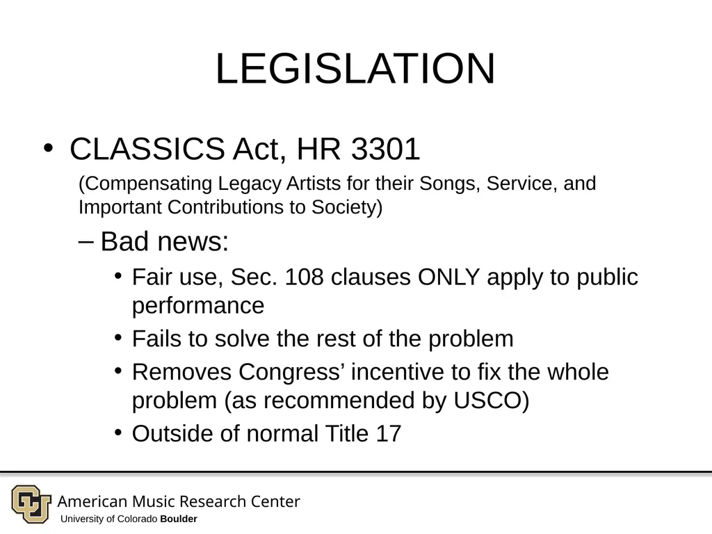 Copyright in Music and Sound Recordings - slide 26 of 30