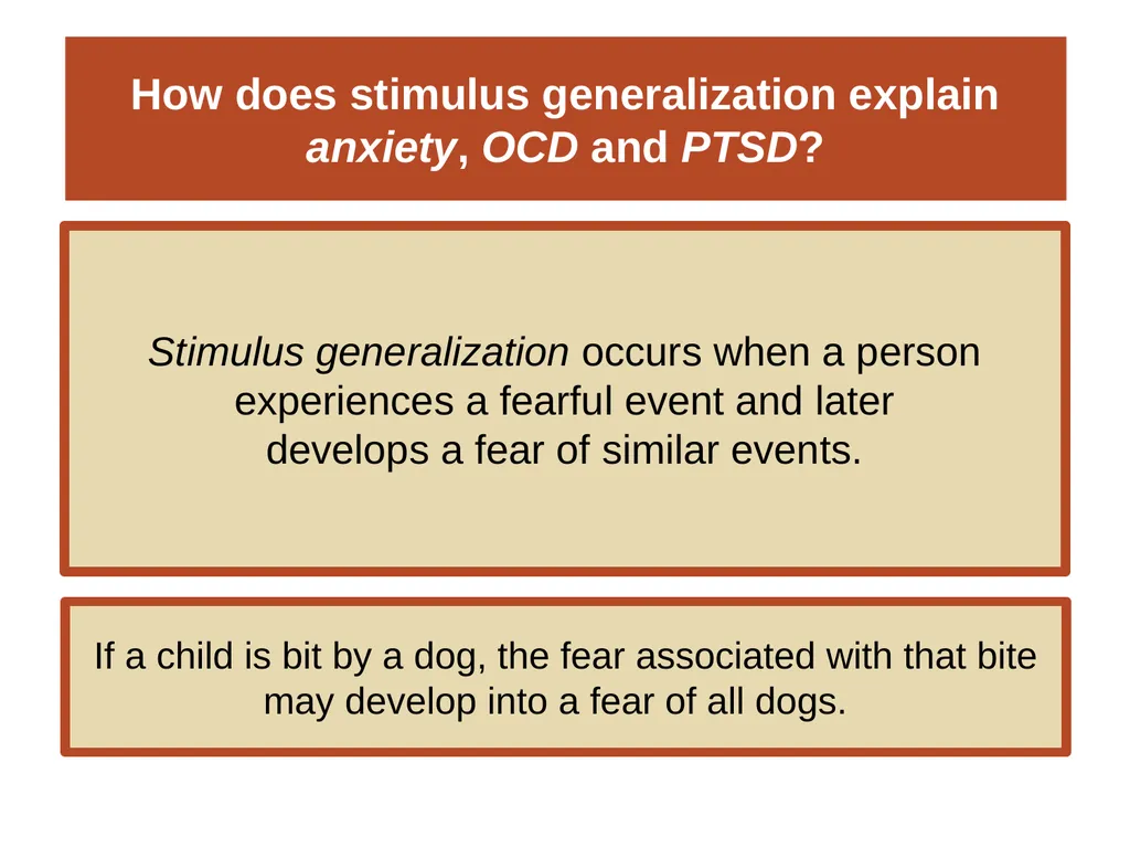 Unit 12 Abnormal Behavior Module 66 Anxiety - slide 29 of 46