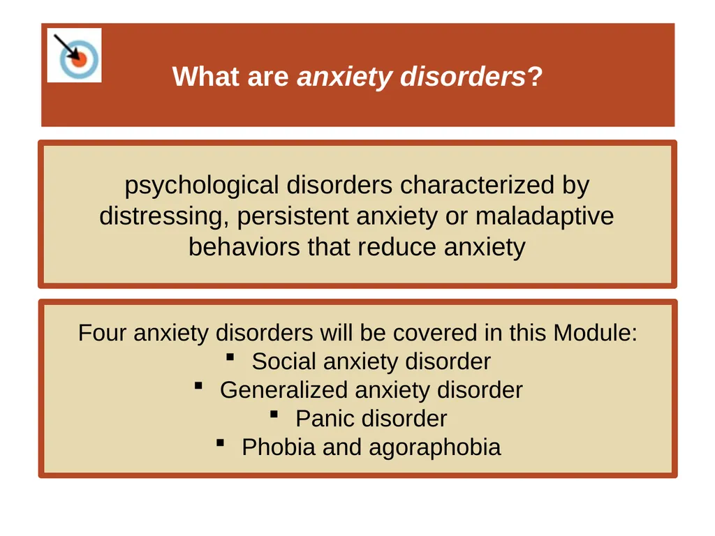 Unit 12 Abnormal Behavior Module 66 Anxiety - slide 3 of 46
