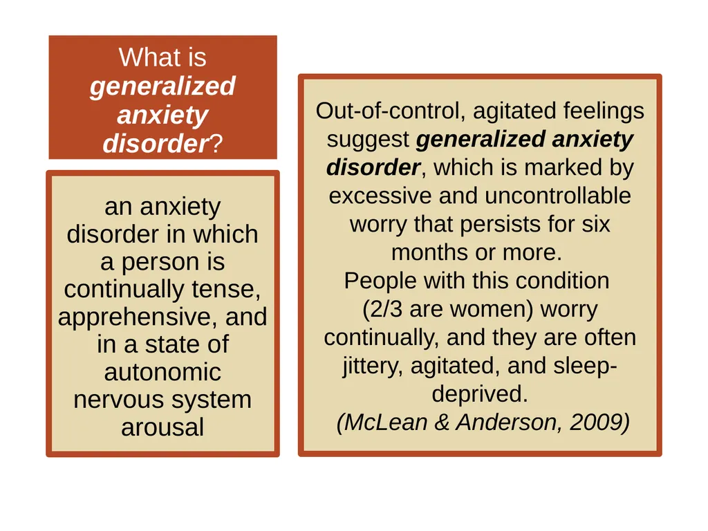 Unit 12 Abnormal Behavior Module 66 Anxiety - slide 7 of 46