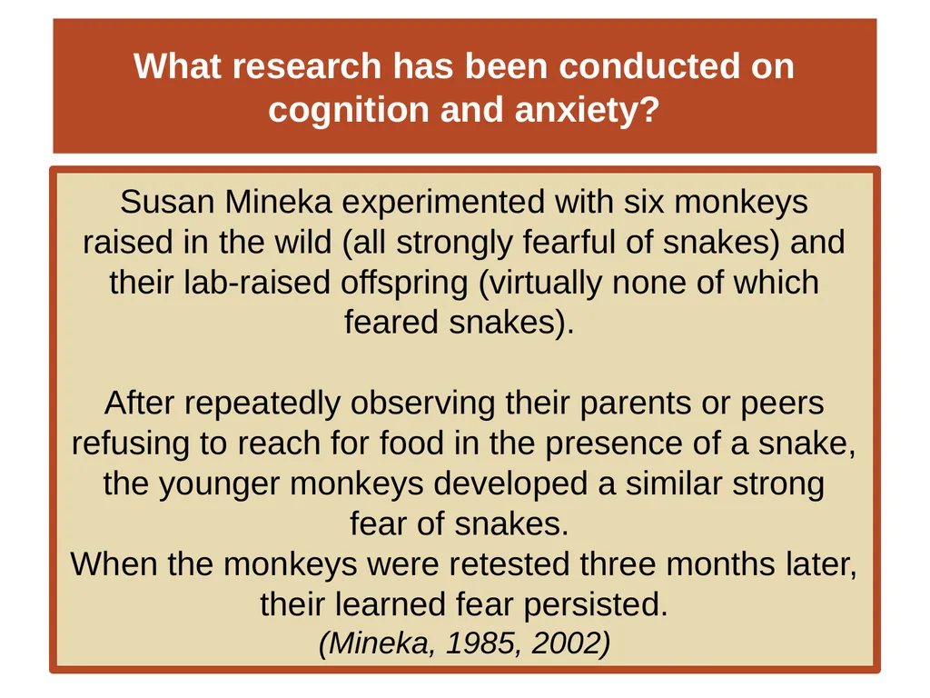 Unit 12 Abnormal Behavior Module 66 Anxiety - slide 32 of 46