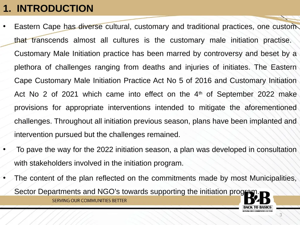 2022 SUMMER INITIATION REPORT 1 Presentation - slide 4 of 42