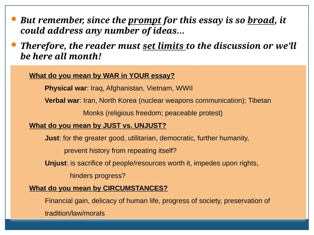 AICE: GP/9 2013-2014 Writing the AICE: General - slide 23 of 34