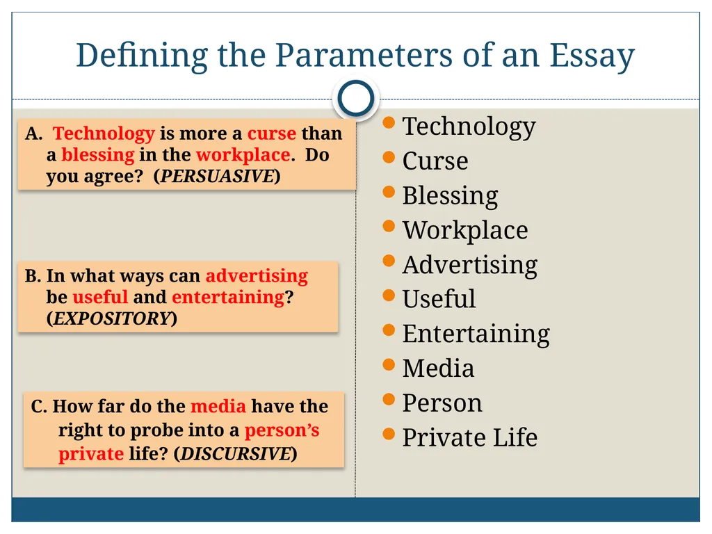 AICE: GP/9 2013-2014 Writing the AICE: General - slide 5 of 34
