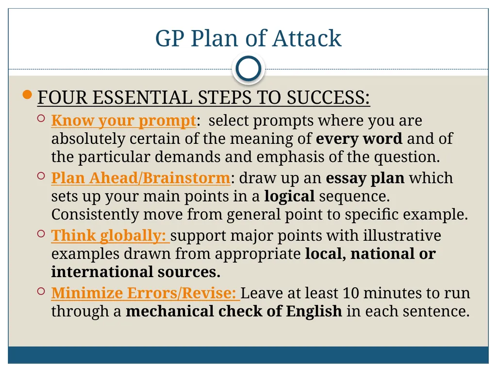 AICE: GP/9 2013-2014 Writing the AICE: General - slide 3 of 34