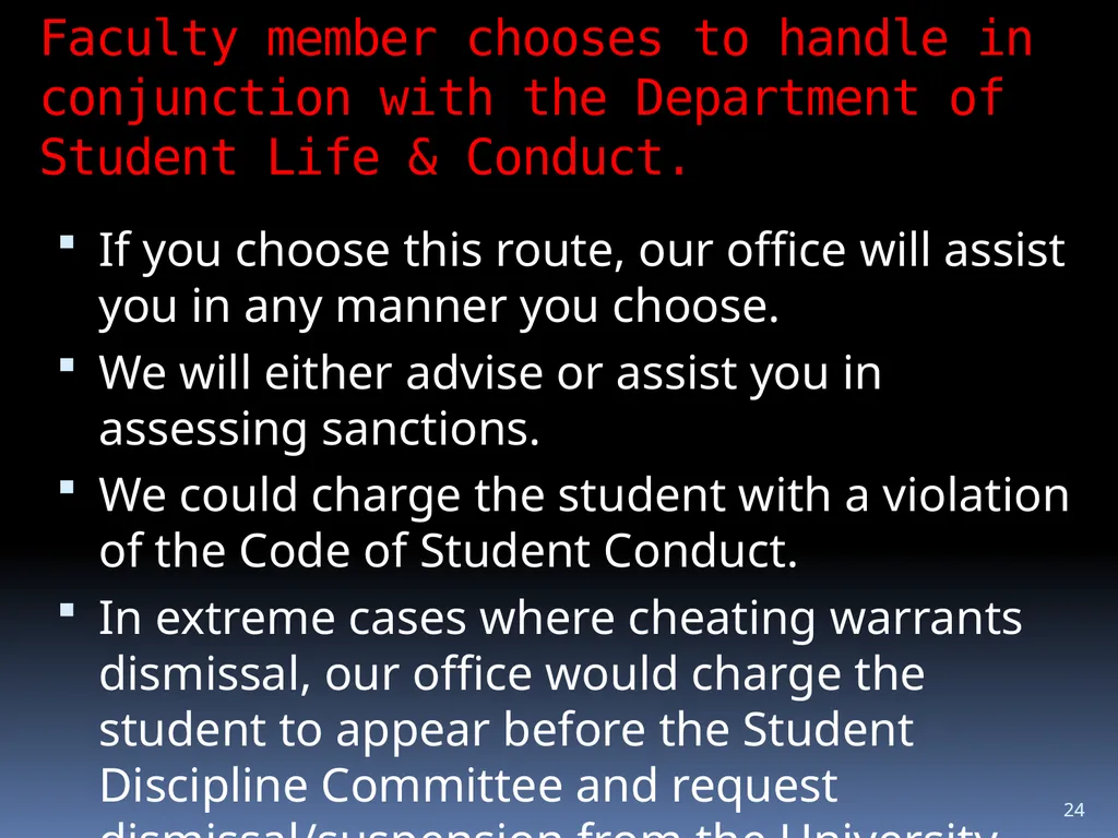 1 1 Policies and Guidelines Regarding Classroom - slide 24 of 31