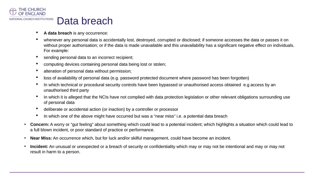 Data handling in Safeguarding Madi McAllister May - slide 5 of 9
