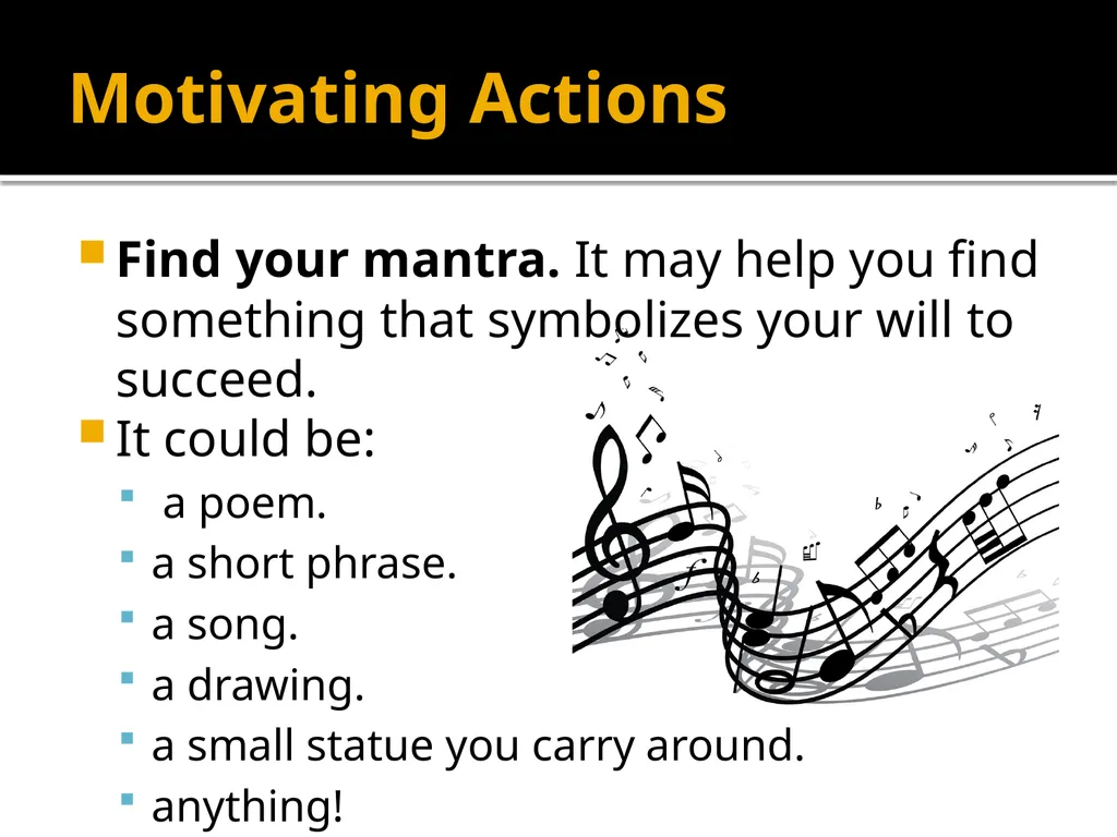 Motivation and Achieving Goals Math Study Skills, - slide 9 of 22