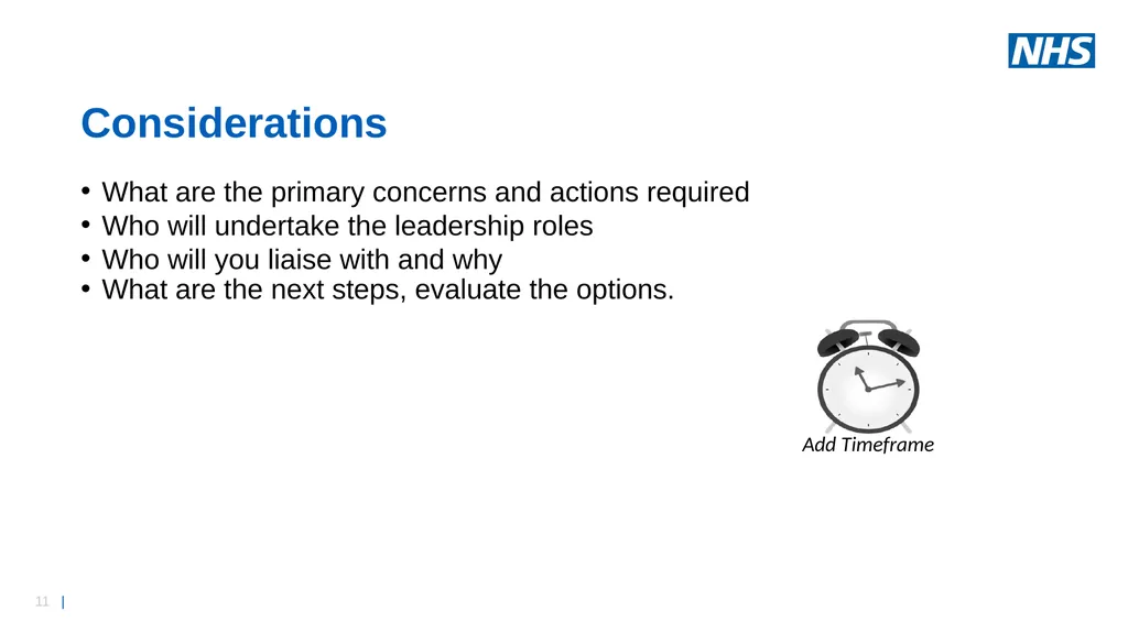 Business Continuity Exercise – Information - slide 11 of 16