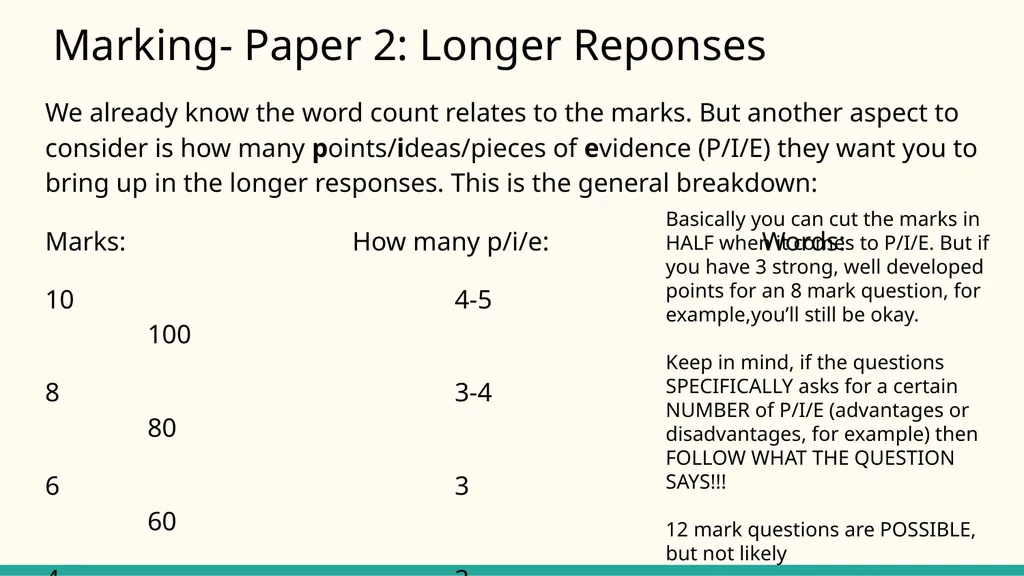 Paper 2: Reading Comprehension AICE English - slide 4 of 21