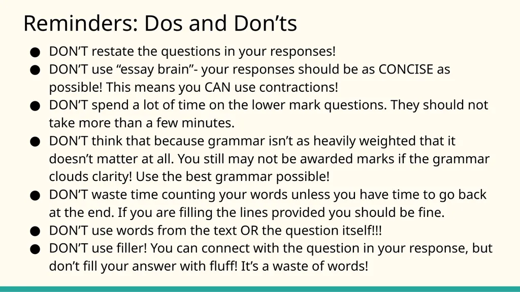 Paper 2: Reading Comprehension AICE English - slide 2 of 21