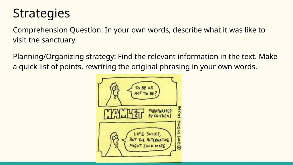 Paper 2: Reading Comprehension AICE English - slide 11 of 21
