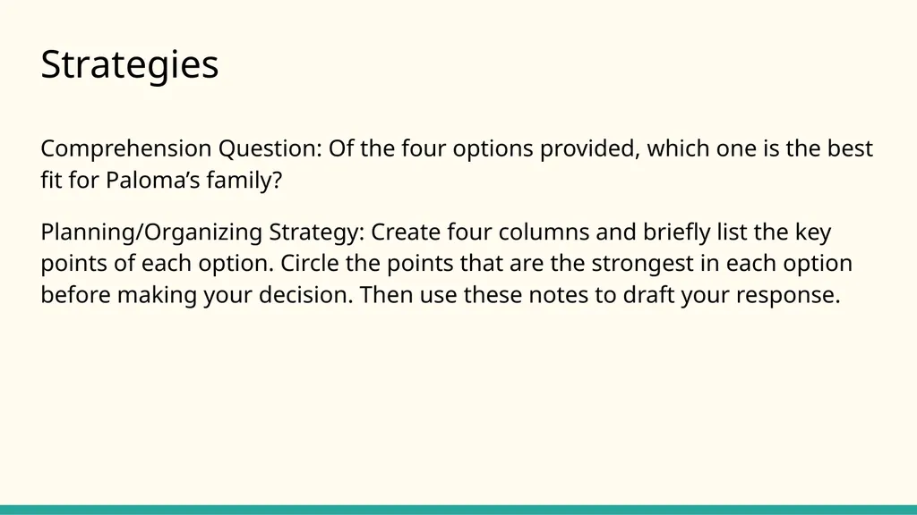 Paper 2: Reading Comprehension AICE English - slide 14 of 21