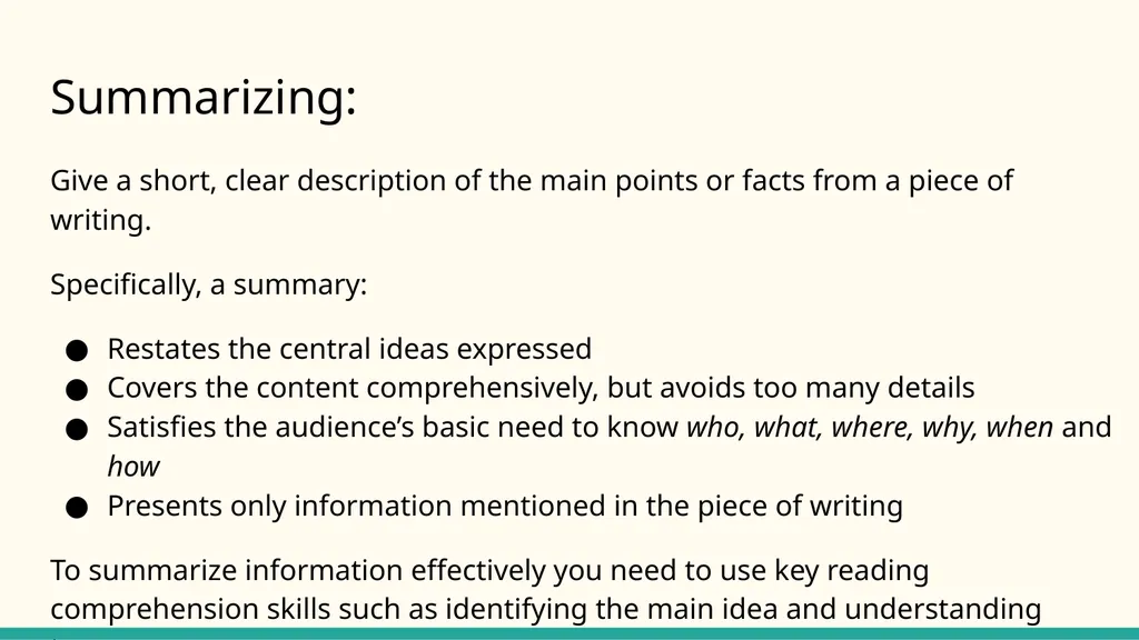Paper 2: Reading Comprehension AICE English - slide 16 of 21