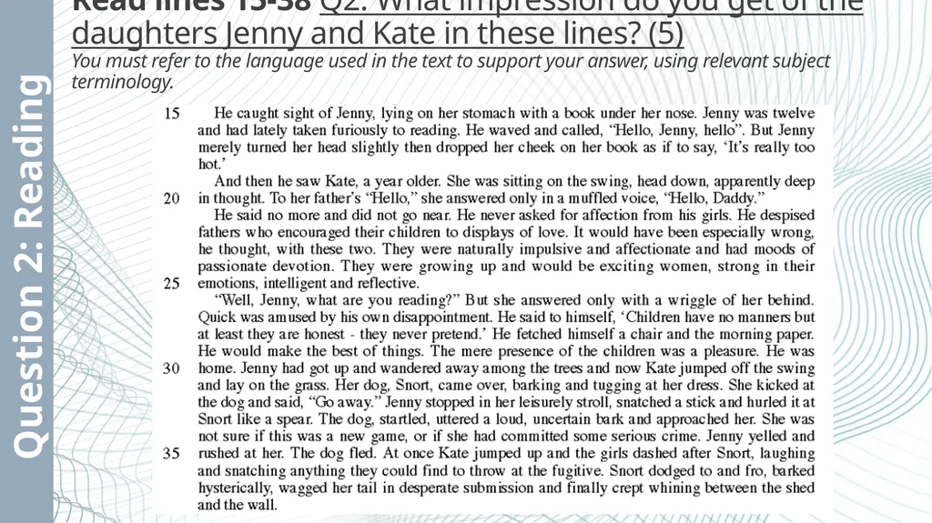 Paper 1: Robert Quick – Q1 & 2 Add in - slide 9 of 29