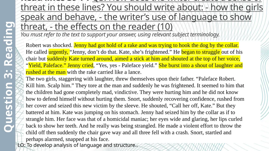 Paper 1: Robert Quick – Q1 & 2 Add in - slide 16 of 29