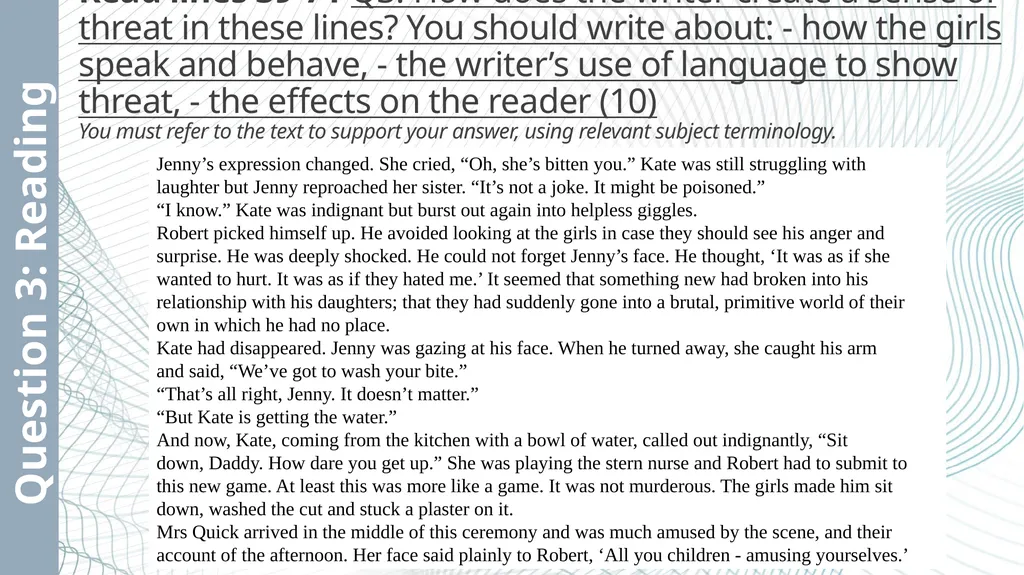 Paper 1: Robert Quick – Q1 & 2 Add in - slide 17 of 29
