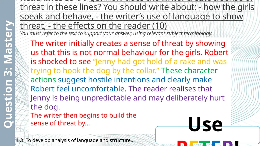 Paper 1: Robert Quick – Q1 & 2 Add in - slide 18 of 29