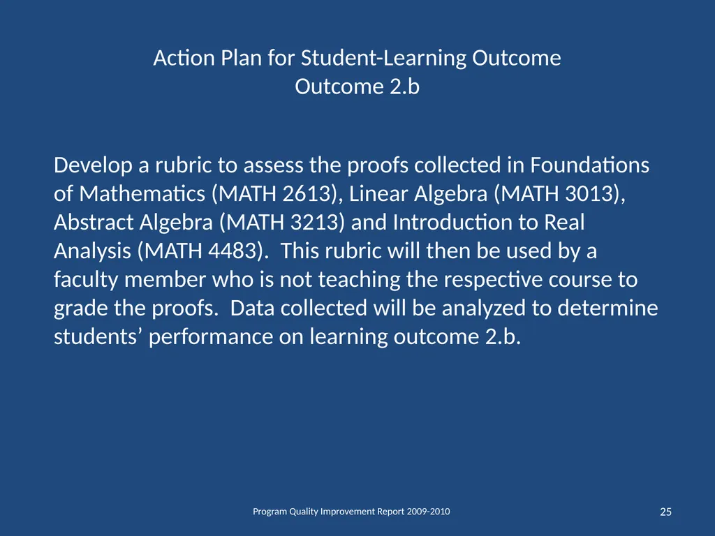 Department of Mathematical Sciences School of - slide 25 of 29