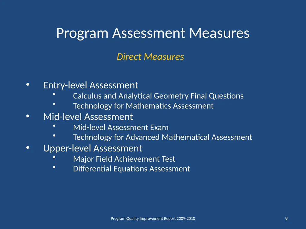 Department of Mathematical Sciences School of - slide 9 of 29