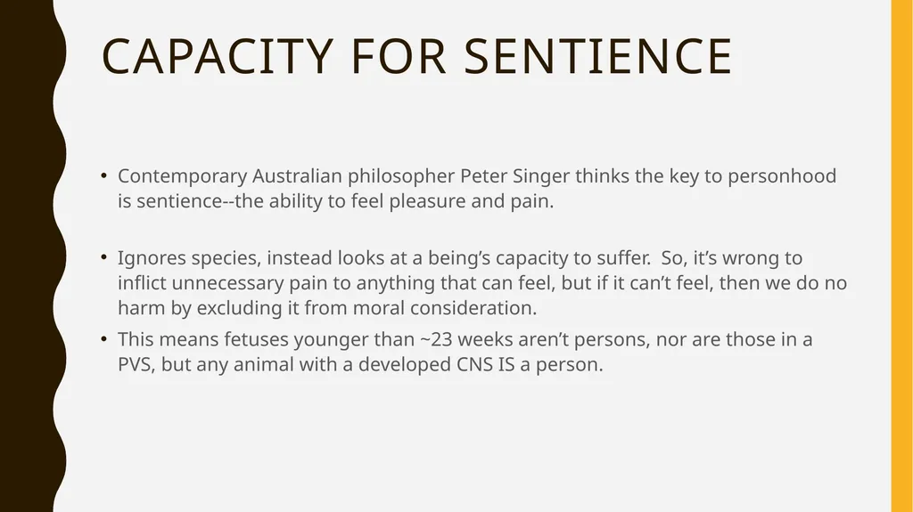 personhood What is personhood? Are you a person? - slide 6 of 10