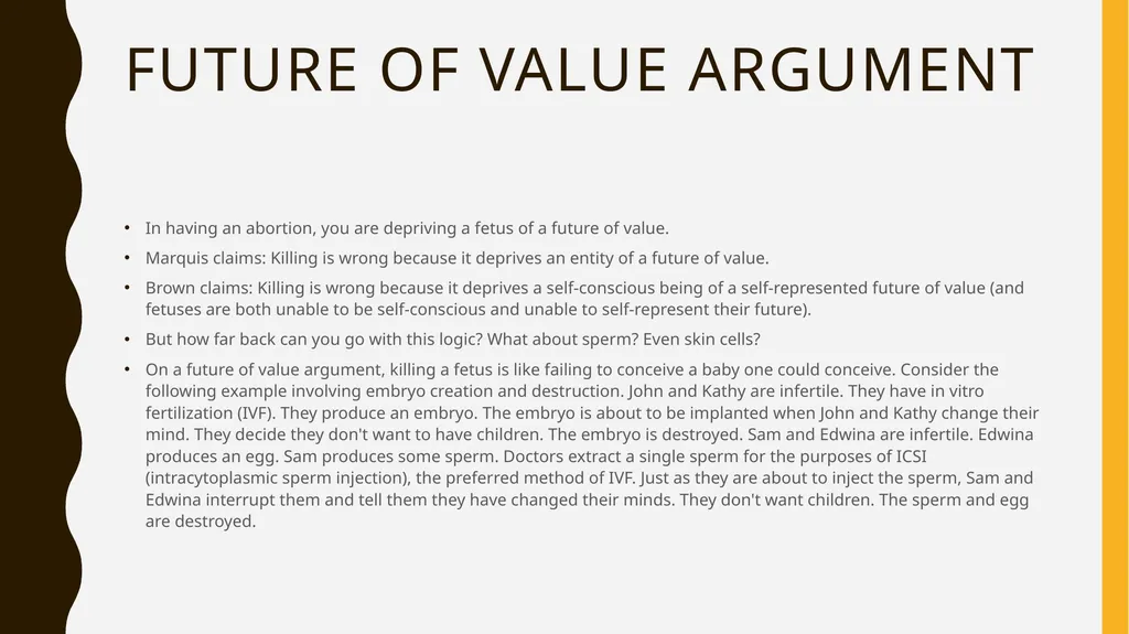 personhood What is personhood? Are you a person? - slide 9 of 10