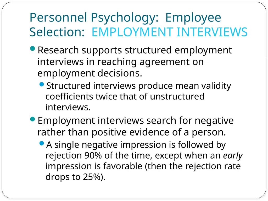 Neil H. Schwartz, Ph.D. Psych 560 Personnel - slide 3 of 17