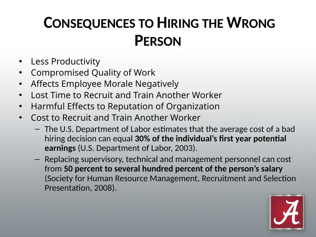 Conducting Effective Searches for Faculty and - slide 24 of 25